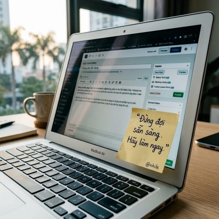 HÀNH ĐỘNG NGAY – ĐỪNG ĐỢI SẴN SÀNG 100%