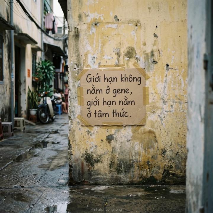 GIỚI HẠN KHÔNG NẰM Ở GENE, GIỚI HẠN NẰM Ở TÂM THỨC