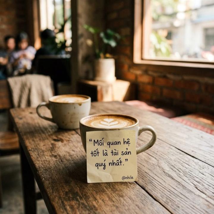 MỐI QUAN HỆ TỐT – TÀI SẢN QUÝ GIÁ NHẤT TRONG ĐỜI