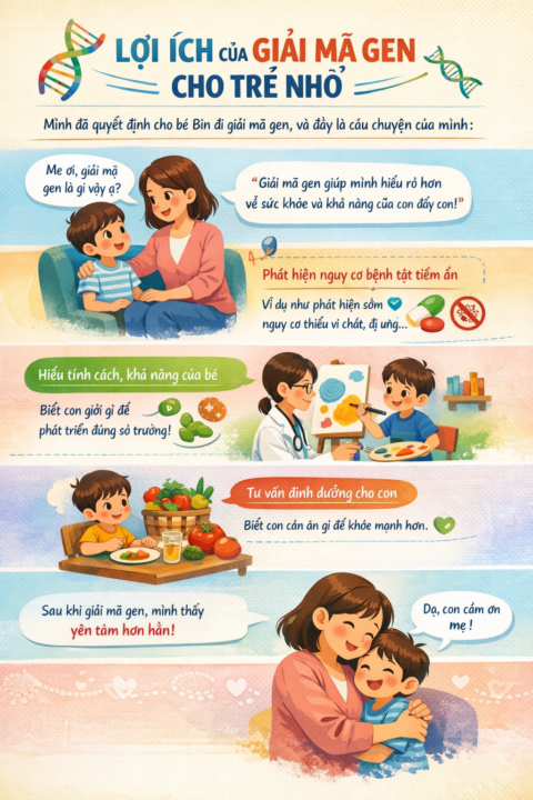 Lợi ích của giải mã gen