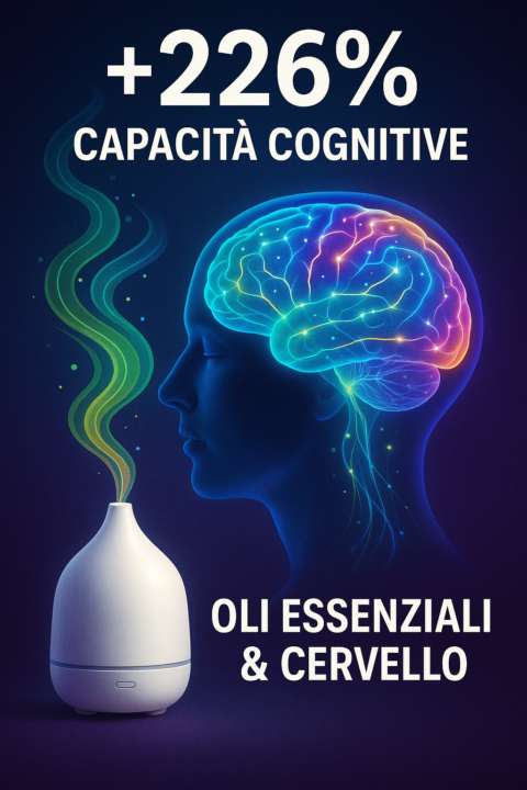 🌿 AROMATERAPIA & CERVELLO: +226% capacità cognitive 🔝