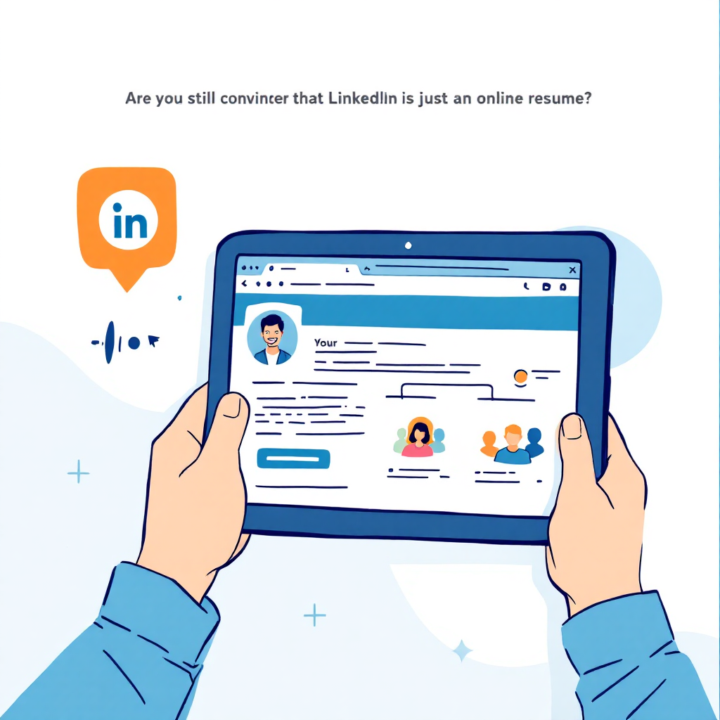 Sei ancora convinto che LinkedIn sia solo un curriculum online?