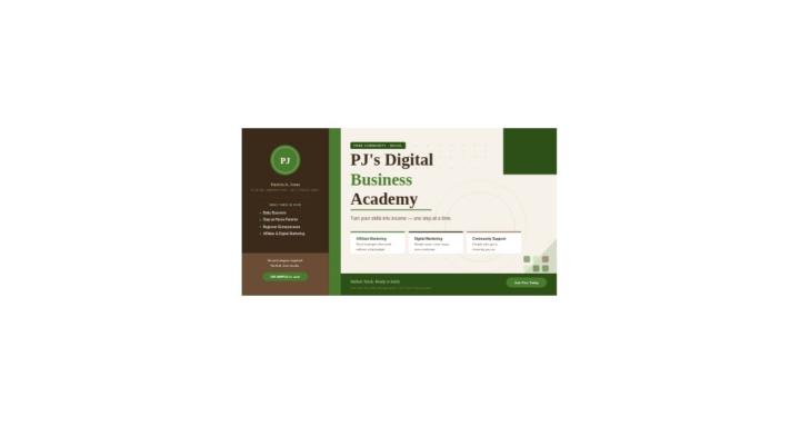 PJ's Digital Business Academy
