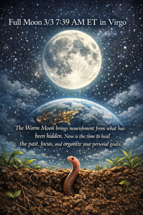 Full moon 3/3 7:39 AM ET in Virgo