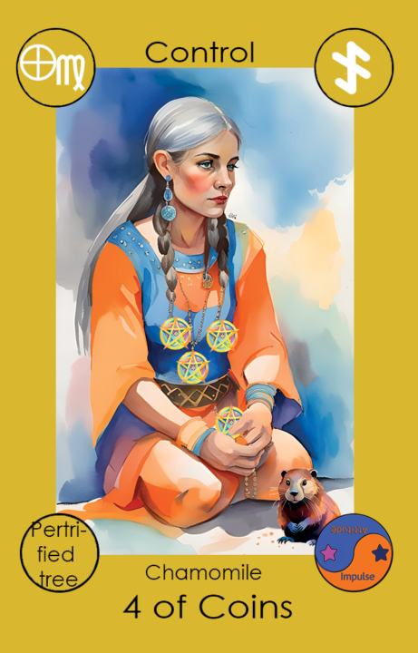 The card of the day - 4 of Pentacles