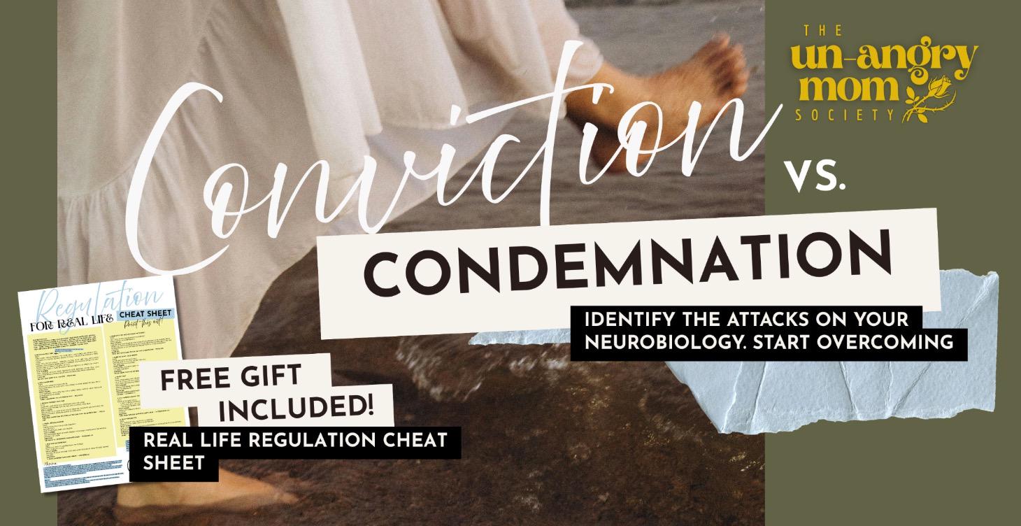 Conviction vs. Condemnation