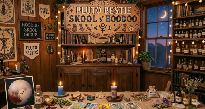 Pluto Bestie Skool of Hoodoo