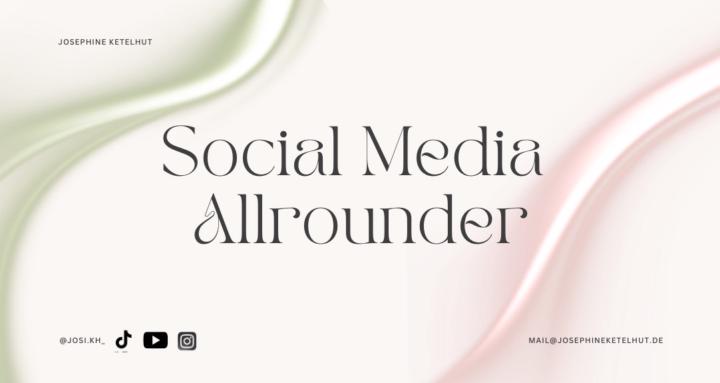 Social Media Allrounder