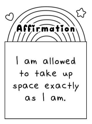 Affirmation March 3