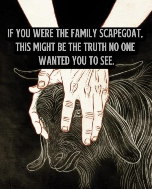 Are you the Scapegoat of the family💪