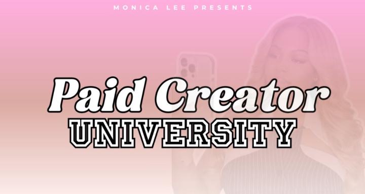 Paid Creator University 💰