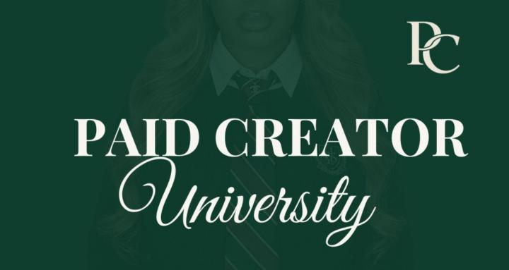 Paid Creator University 💰