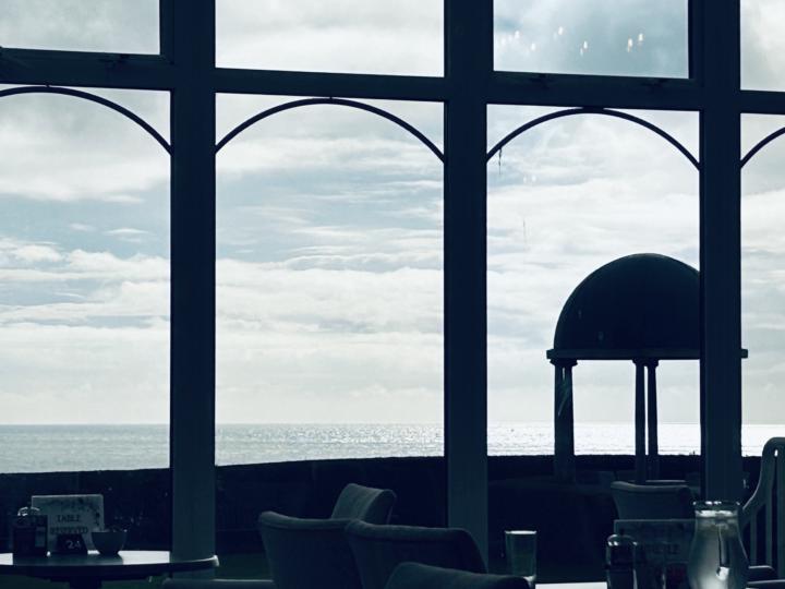 The sun is making a tiny appearance…