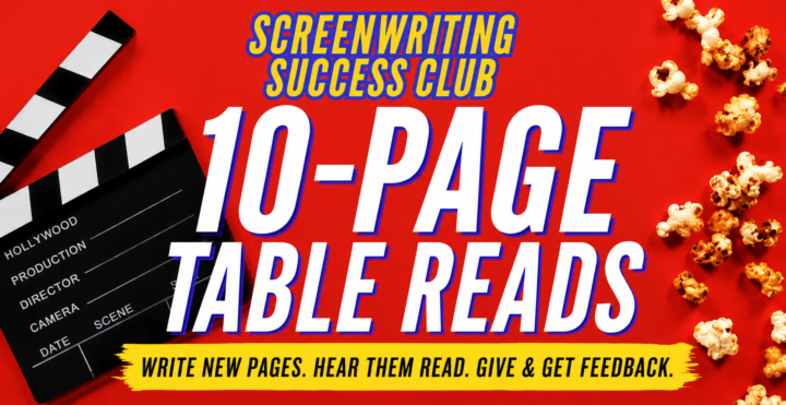 🎬 NEW EVENT: 10-Page Table Reads 🎬