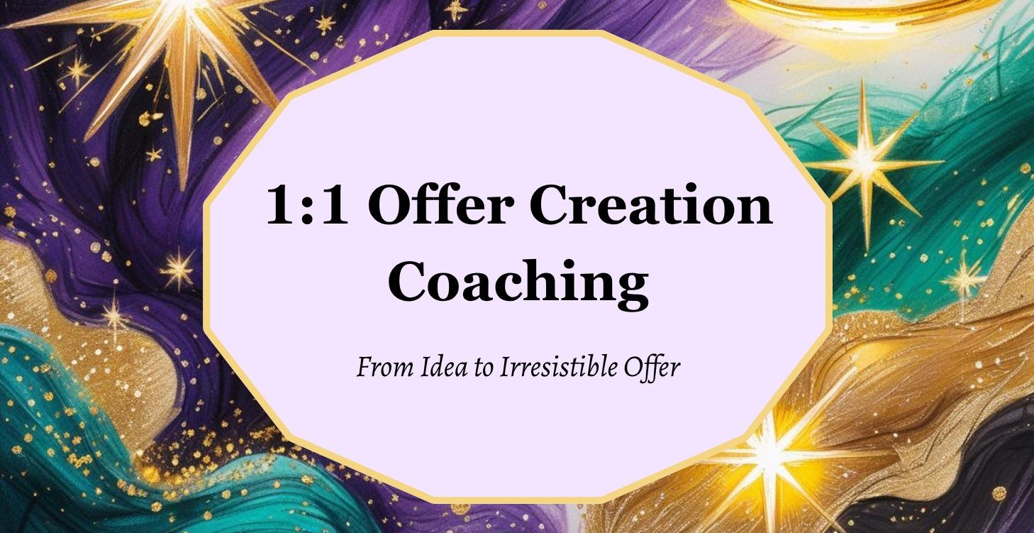 Offer Creation Coaching