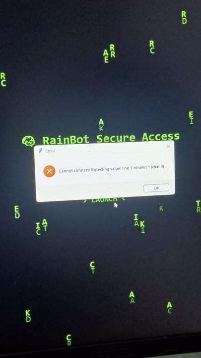 ⚠️Rain Bot Issue ⚠️