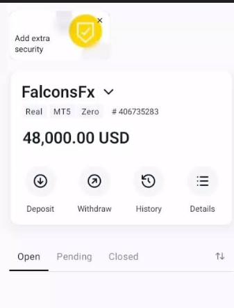 Real account USD