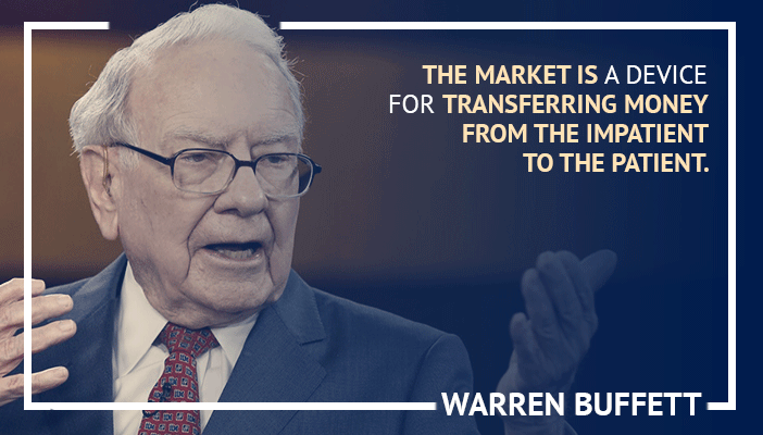 Patience creates wealth