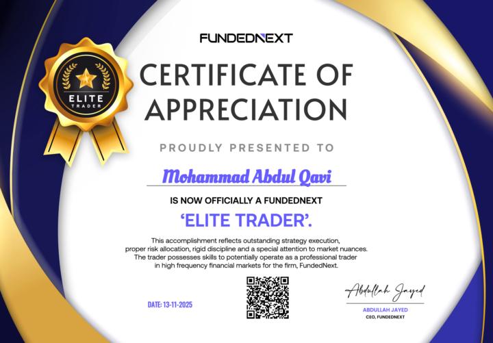 IT GOOD TO BEING A ELITE TRADER