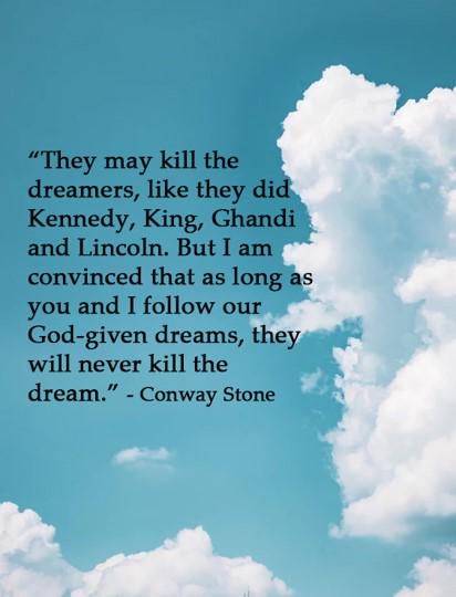 quote by conway stone