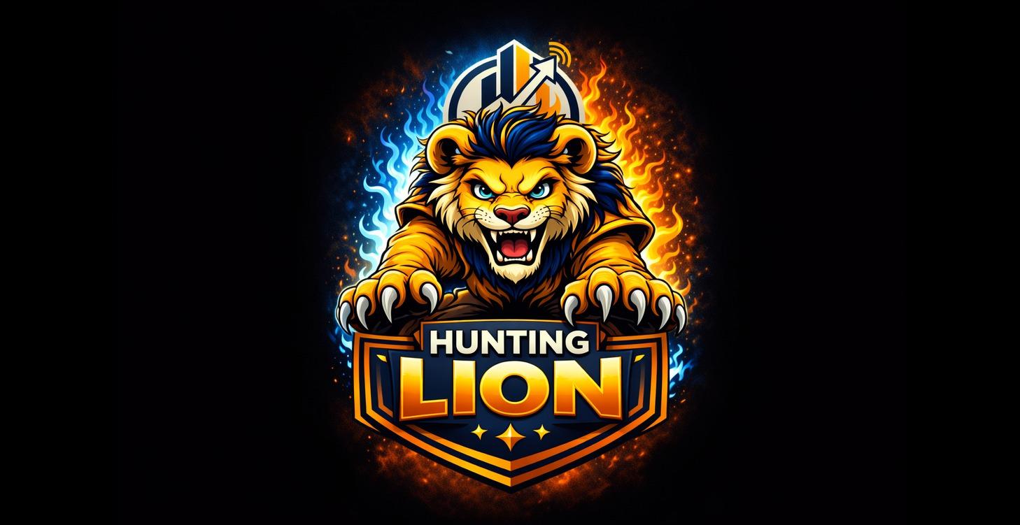 Hunting Lion