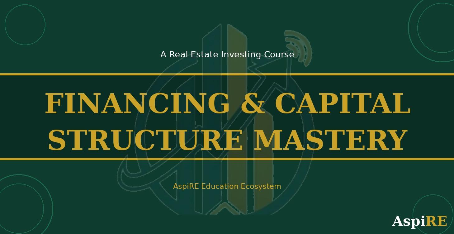 Financing & Capital Structure Mastery