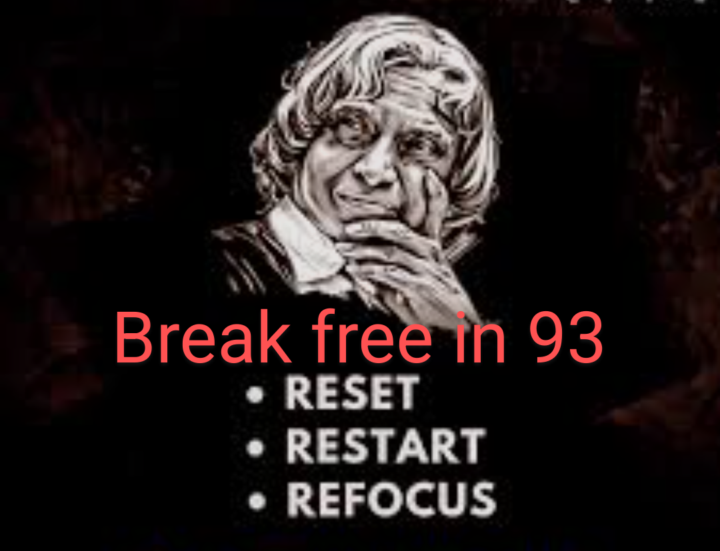 Attention members. Reset your goals 