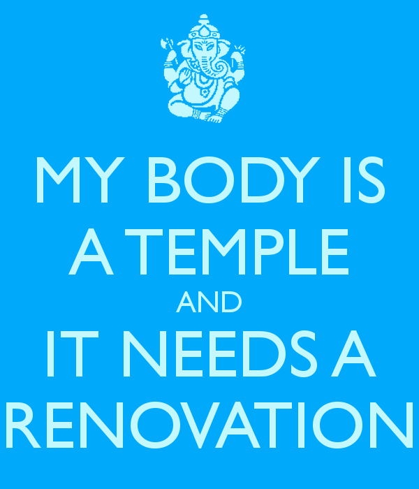 Our bodies are temples of God