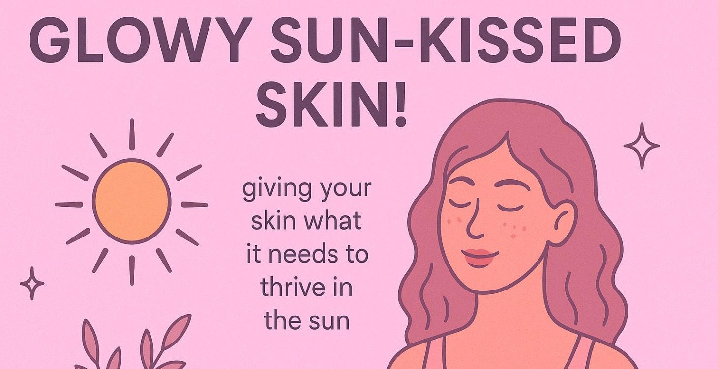 🌞Glowy Sun-Kissed Skin!✨