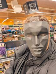 Glas Person