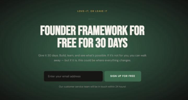 FOUNDER FRAMEWORK