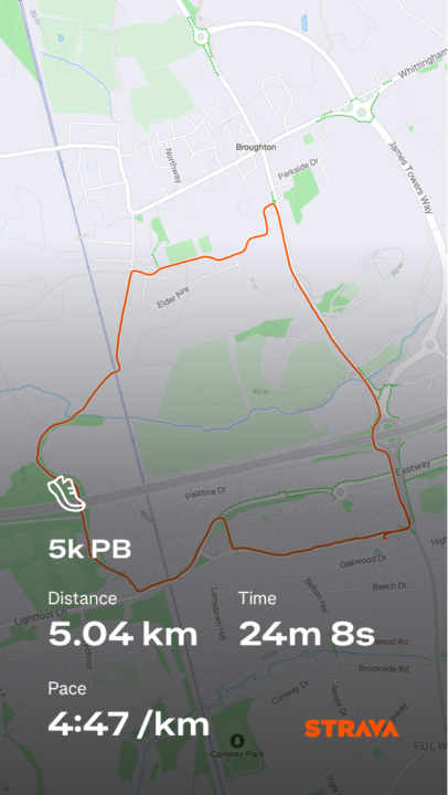 5K PB