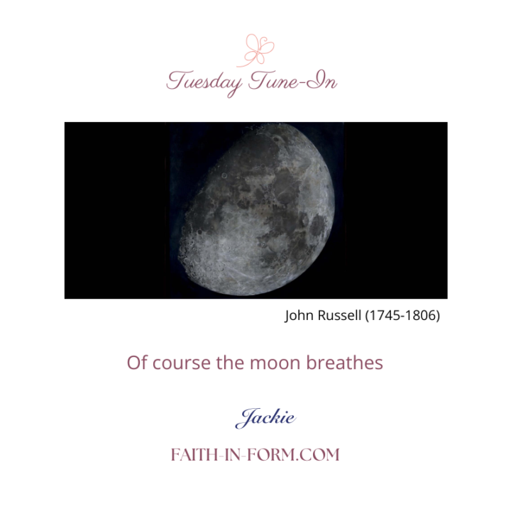 Of course the moon breathes. 