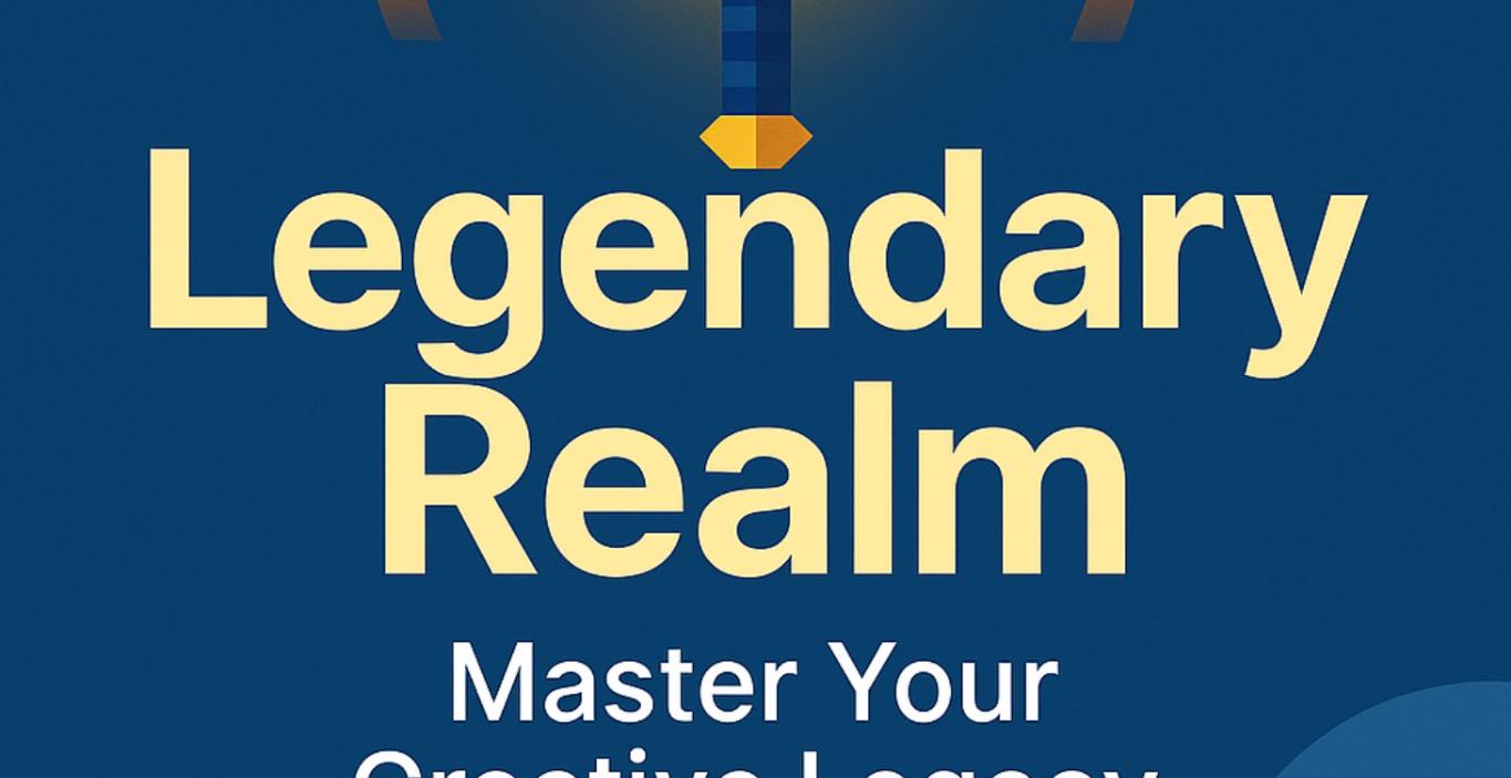 🔥🔥 Legendary Realm: Master Your Creative Legacy