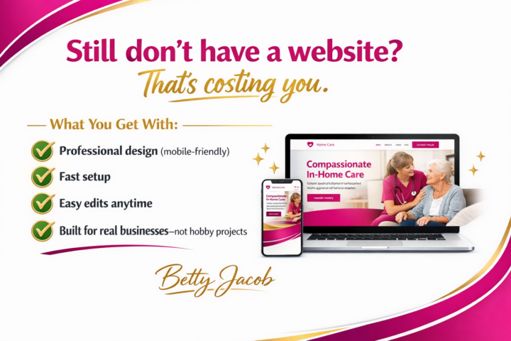 🚀 Still don’t have a website? That’s costing you money 🚀