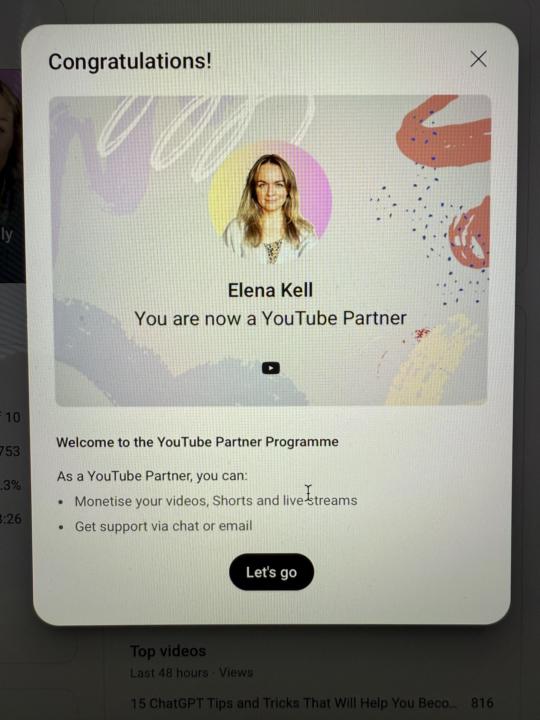 From 290 to 1844 subs in 30 days. 