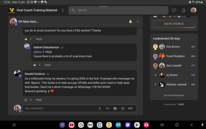 Spammers BOMBARDING 😕