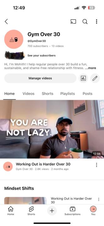 Just hit 700 subscribers!! 1K is feeling possible for the first time!