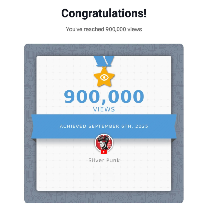 1 Million!!!! well....almost..