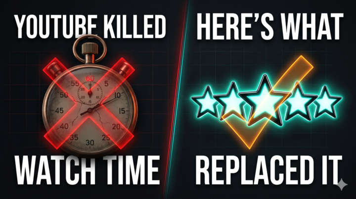 YouTube Killed Watch Time. Here's What Replaced It 👀