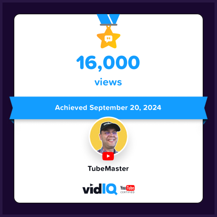 My latest achievement