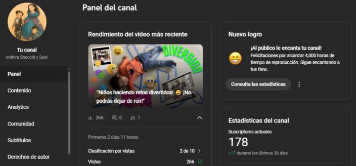 4,000 Watch Hours, way to go!!