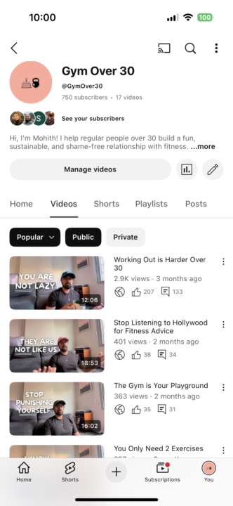 Hit 750 subs on the channel! 3/4th of the way to 1K!