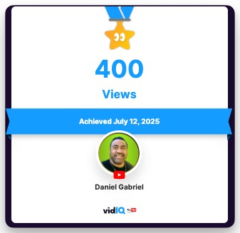 400 views felt like 4 million