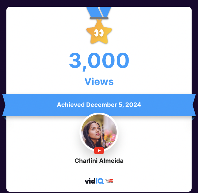 +3000 views in first 2 weeks 🤯 ☘️