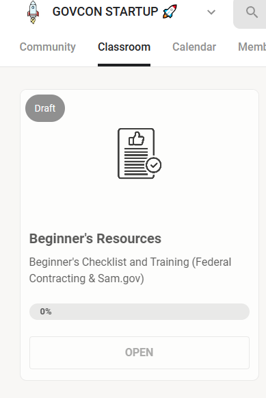 Beginner Resources Available Tomorrow!