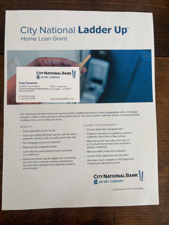 Up to $20K grant for home purchase in CA, NY, or NJ