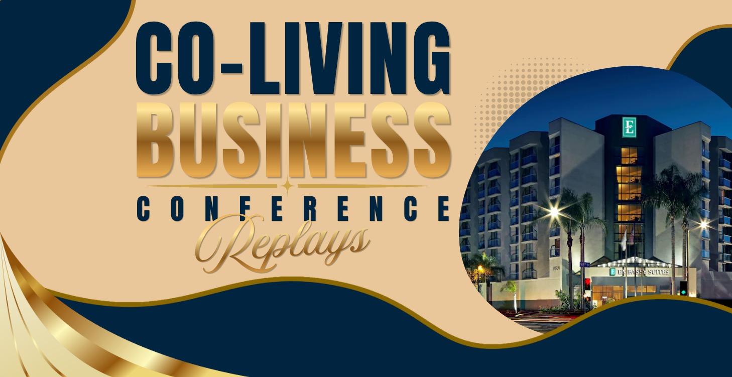 Co-Living Business Conference Replay Bundle
