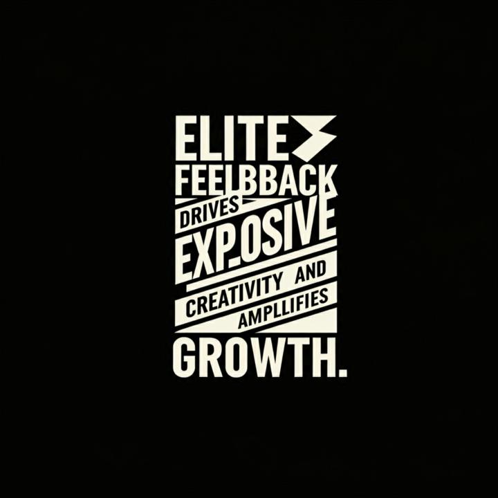 Elite Feedback Drives Explosive Creativity and Amplifies Growth