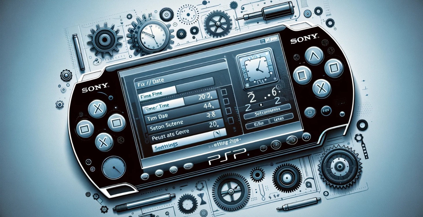 Change or Adjust the Date on Sony PlayStation PSP